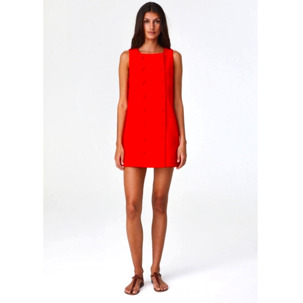 LisaMarieFernandez Cotton Boucle Mini Dress Like New